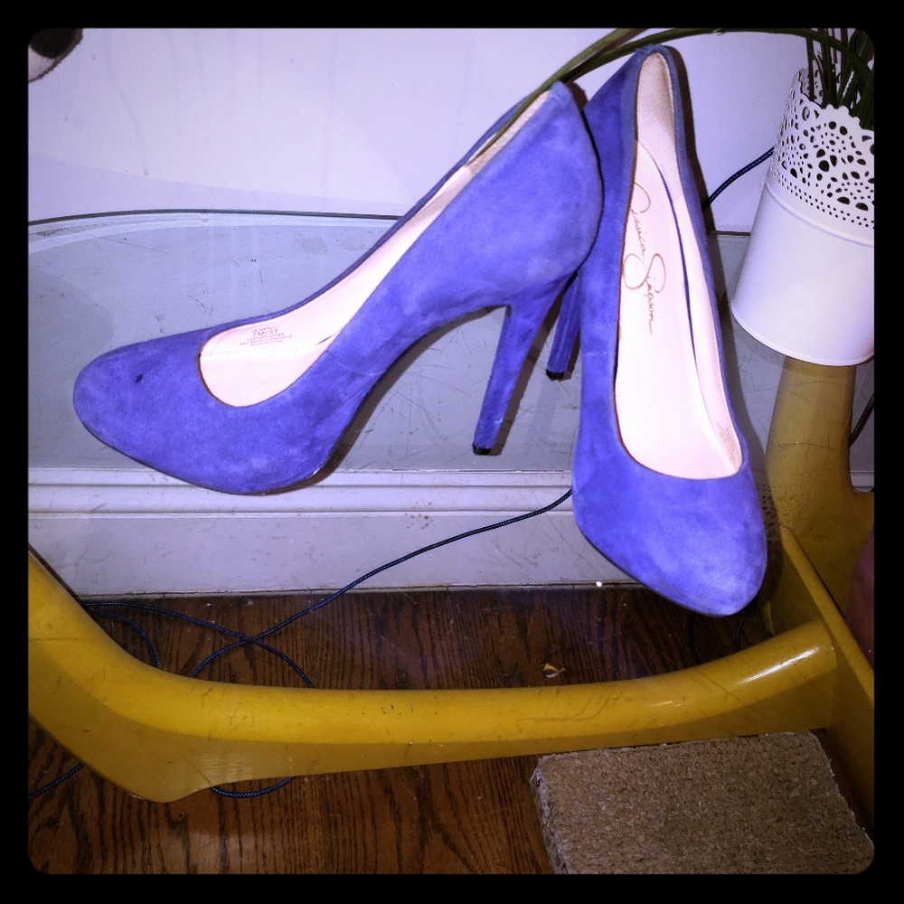 violet heels